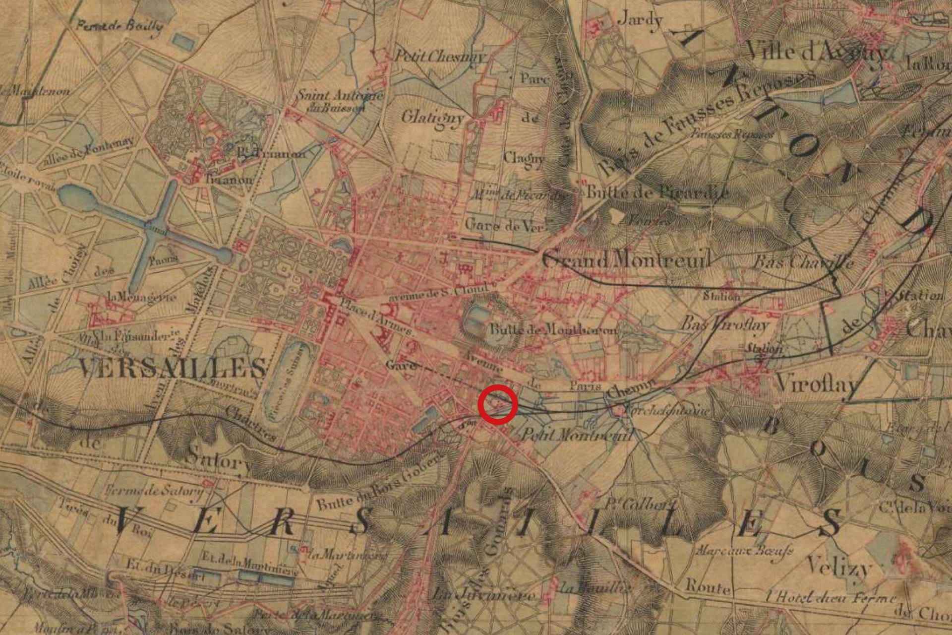 Djao-Rakitine Mermoz administrative site, Versailles
