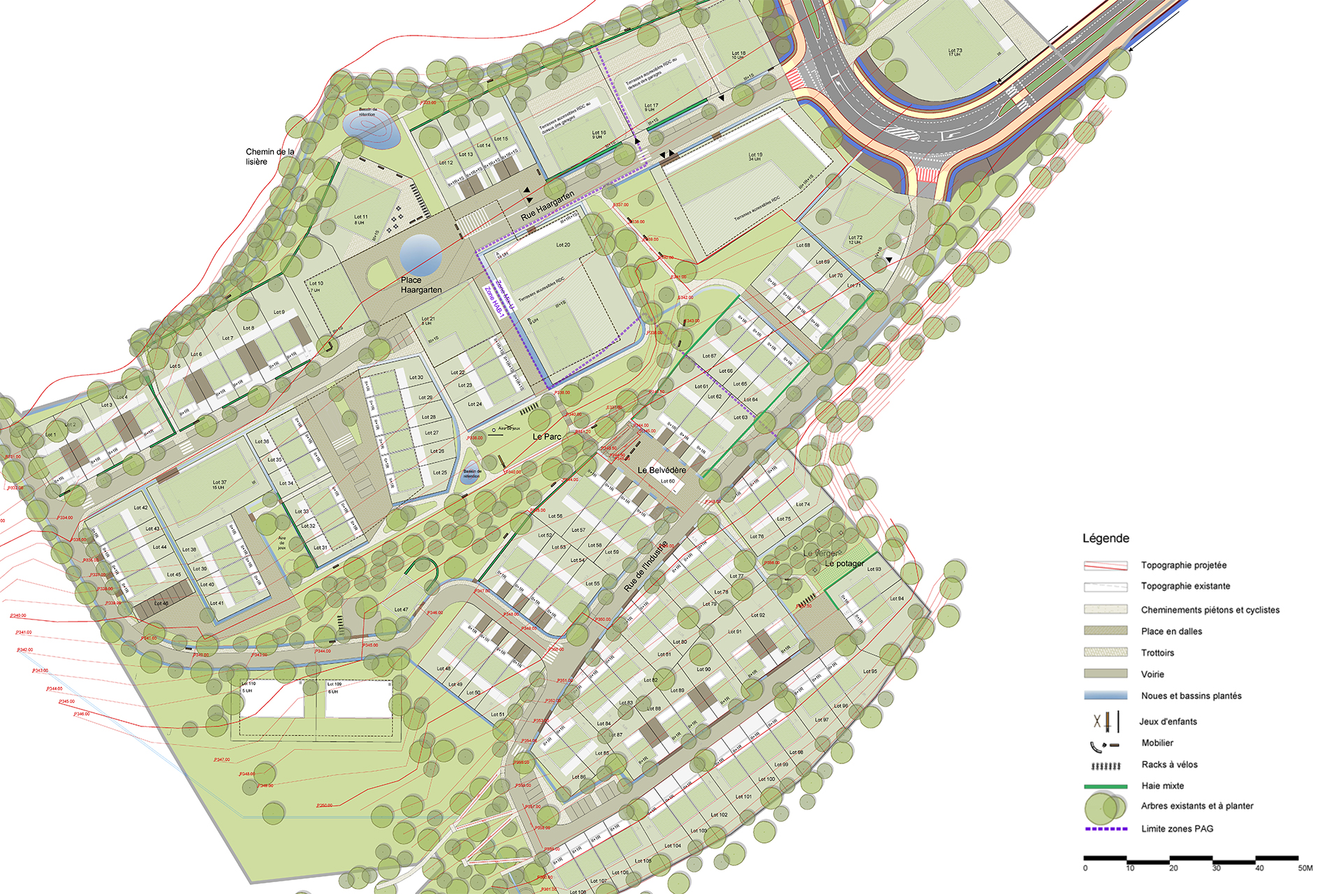 Djao-Rakitine Protected: Haargarten Masterplan, Wiltz